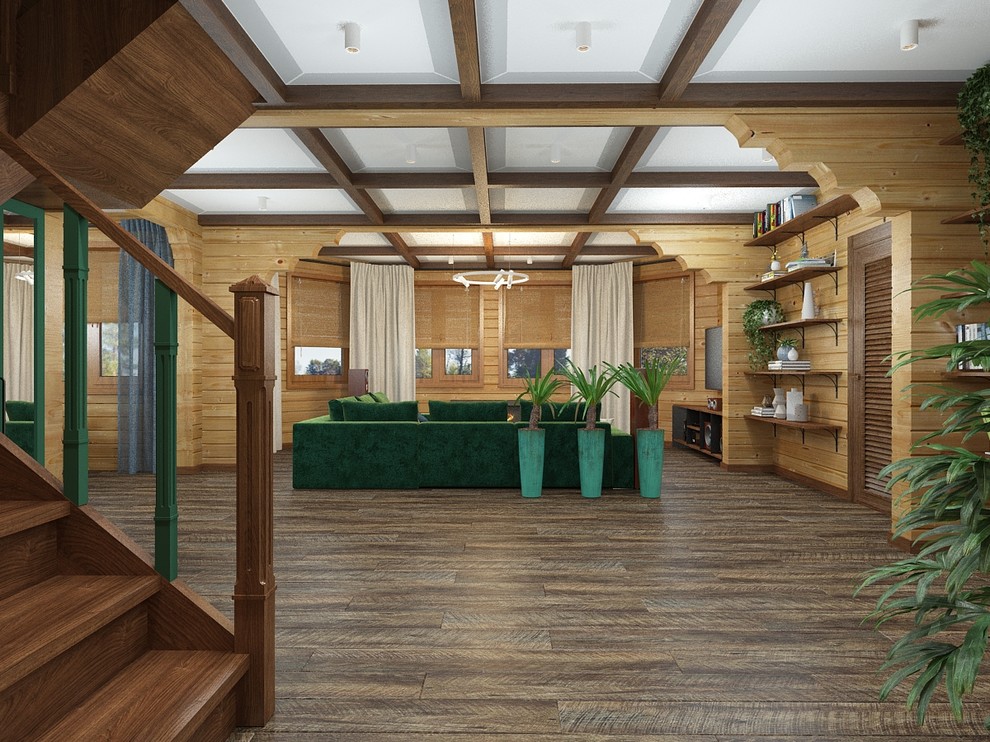 Обложка проекта: Проект загородного дома на острове Сахалин