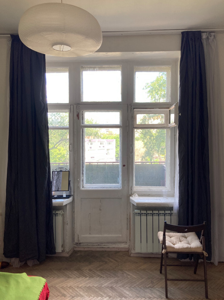 Квартира для двоих в Сталинке.