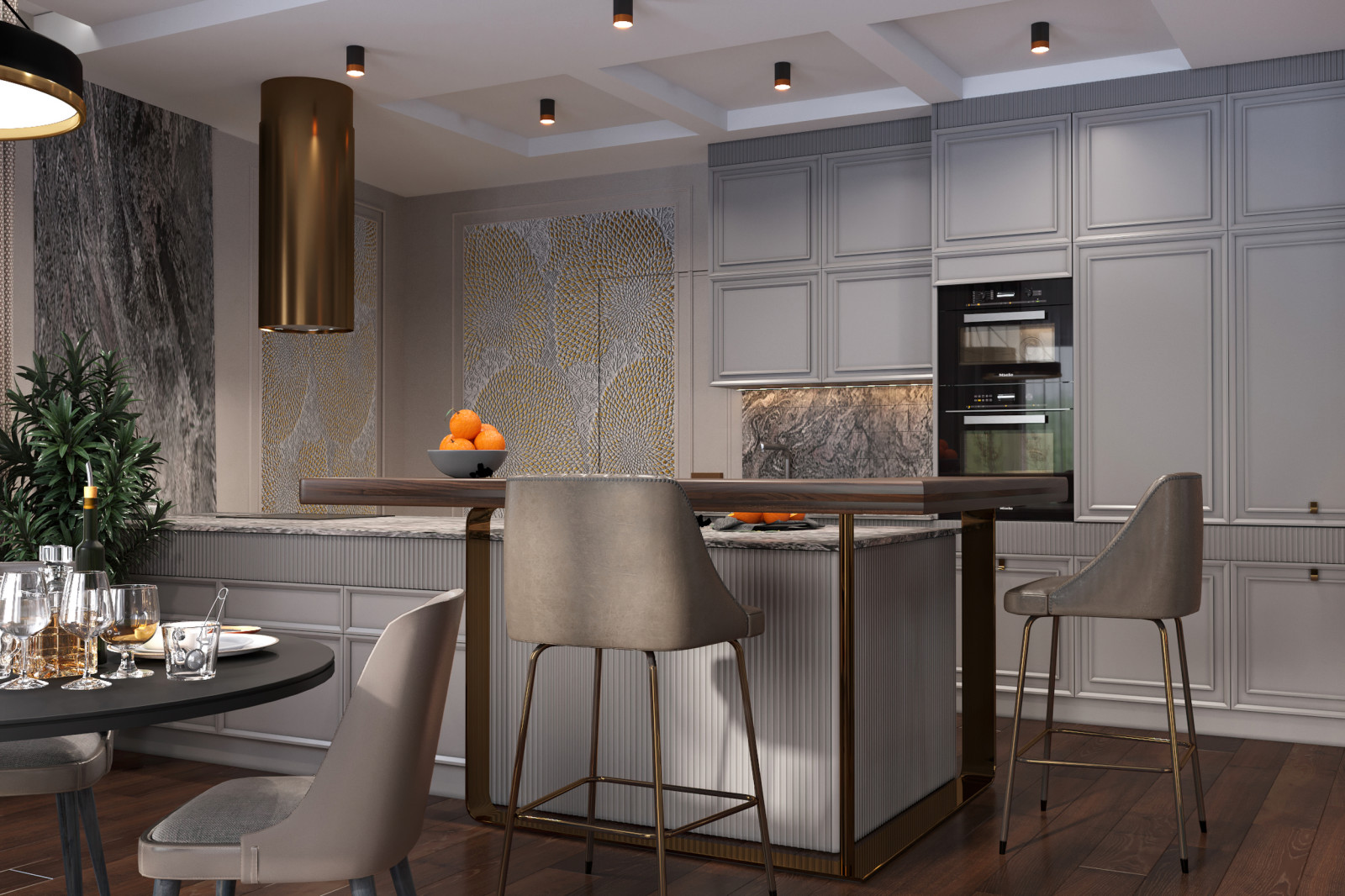 Дизайн-проект дома в Сазонках