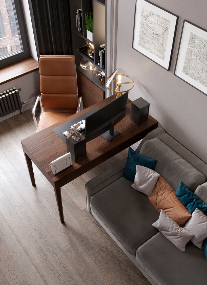 Дизайн четырёхкомнатной квартиры 116 кв.м в ЖК Символ