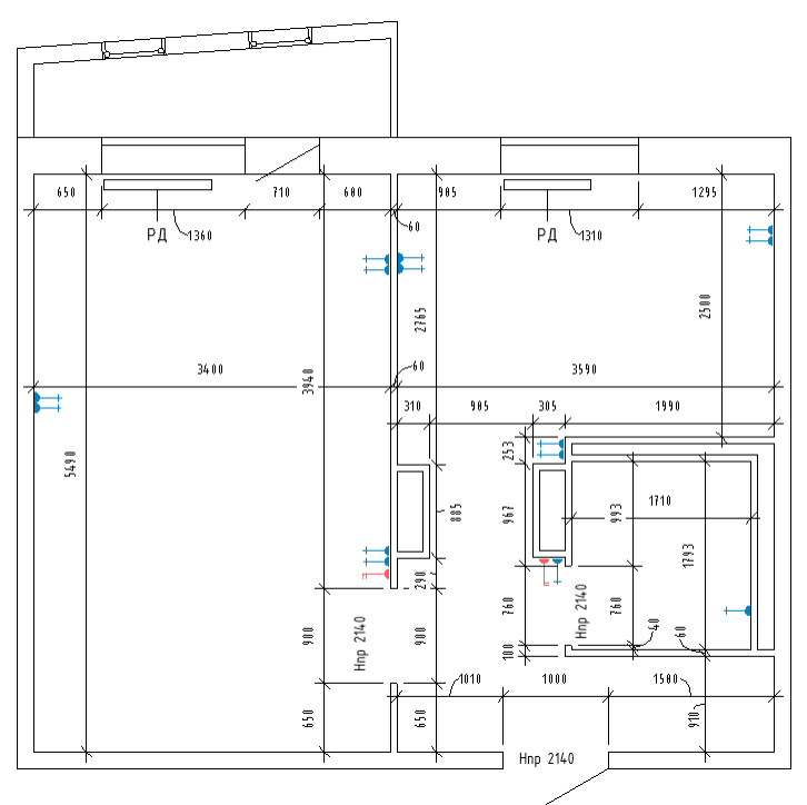 Квартира для временного проживания