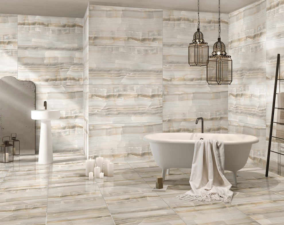 ASI ANKA Керамогранит полированный бежевый 60х120см