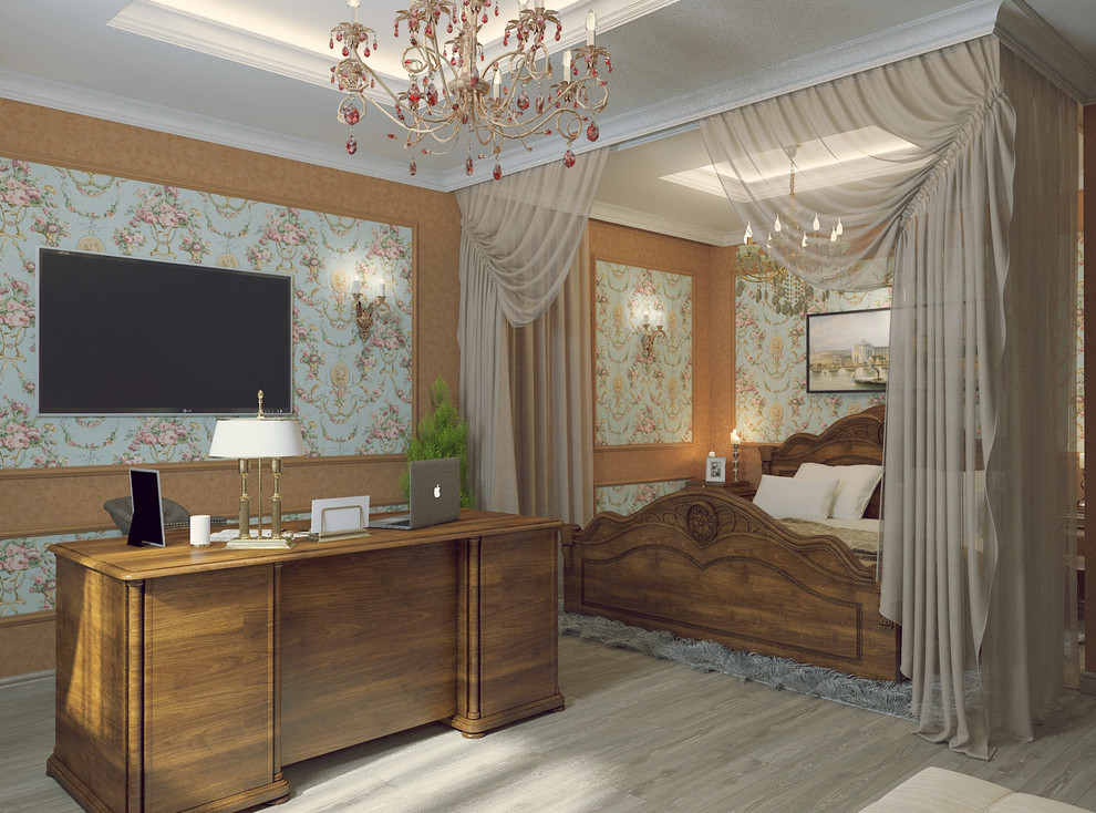 Дизайн квартиры с элементами классики в г. Екатеринбурге