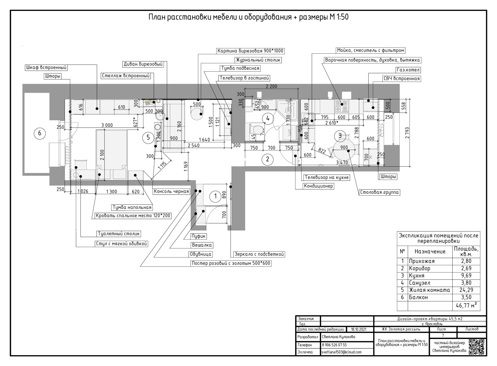 Пример альбома рабочих чертежей