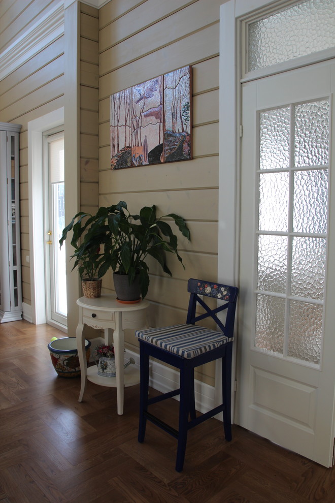 Дом с видом на лес.