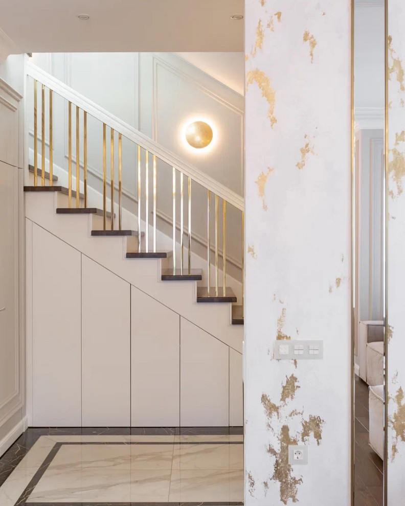 Интерьер прихожей и гостиной