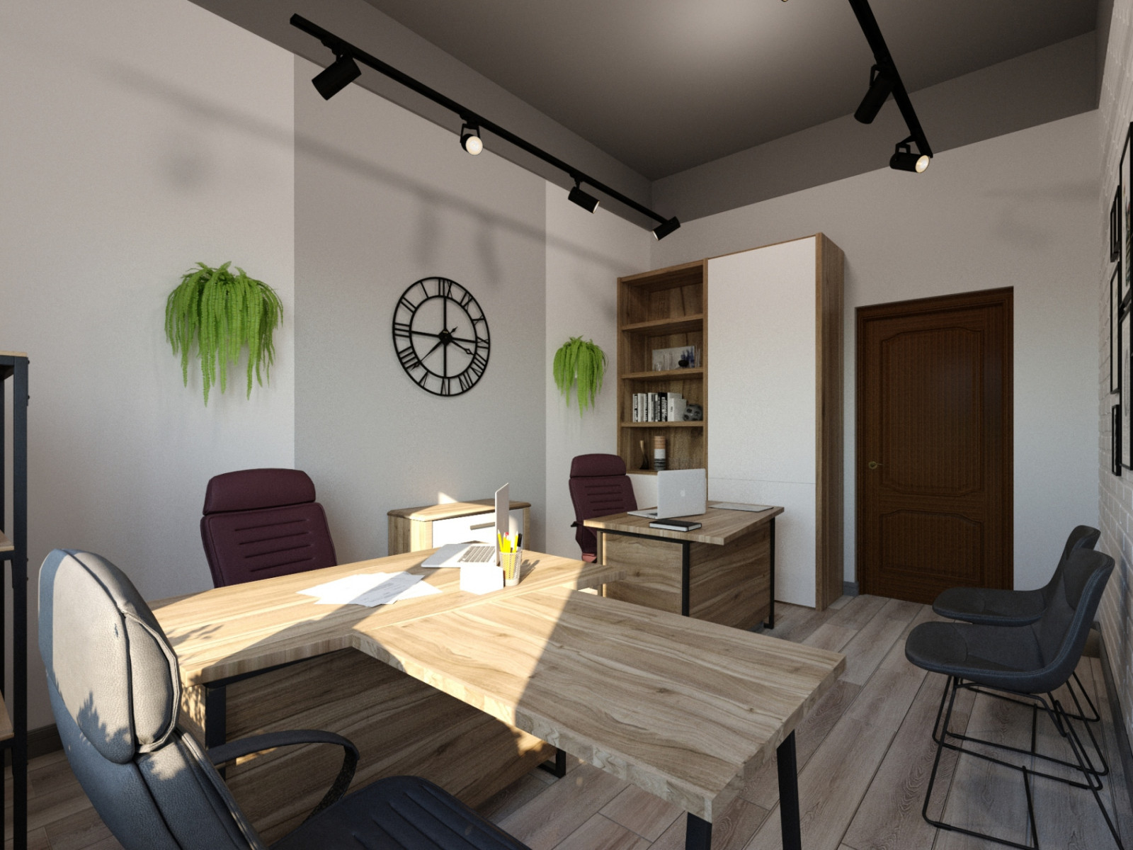 Офис для 2 руководителей в транспортной компании