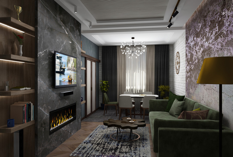 Квартира в современном стиле в Ростове-на-Дону.