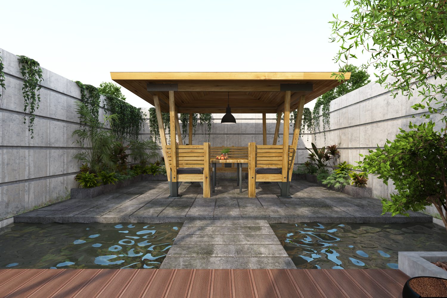 Обложка проекта: Проект беседки  для загородного дома