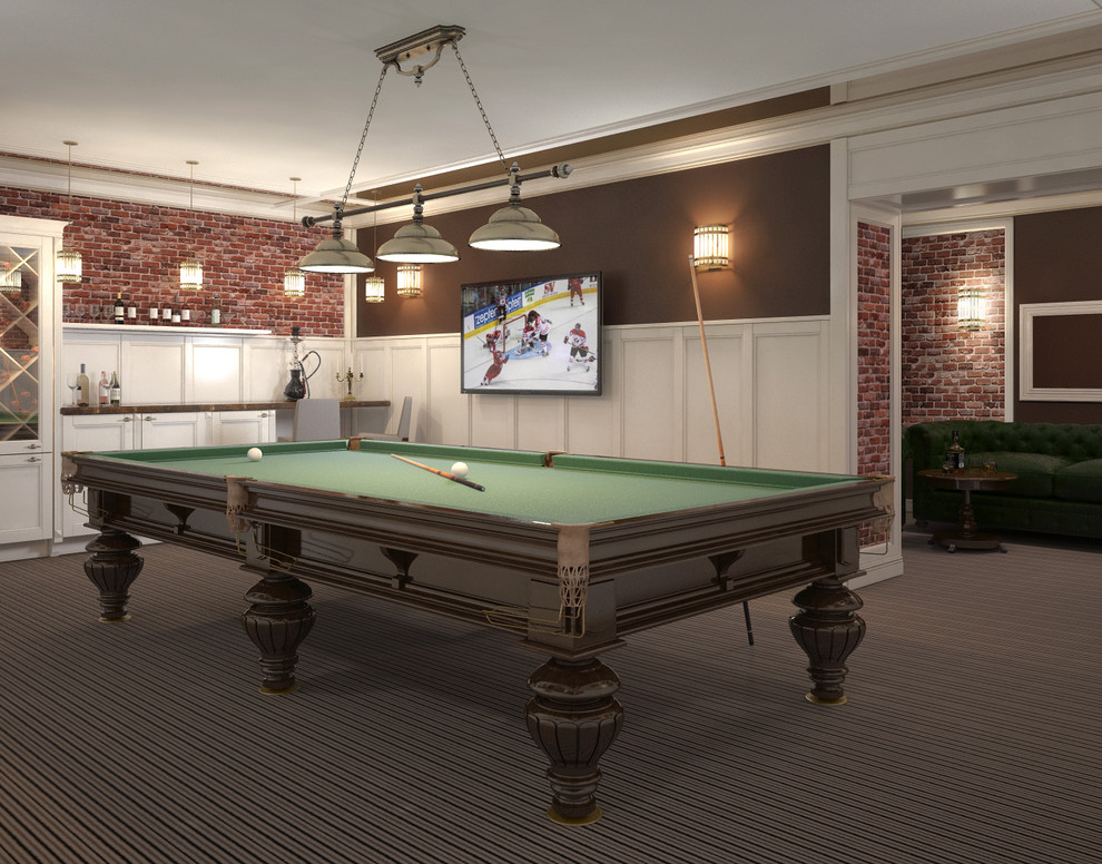 3D-проект бильярдной
