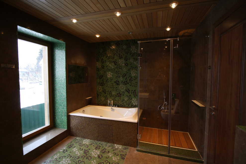 дом в Подмосковье( живые фотографии  интерьера)