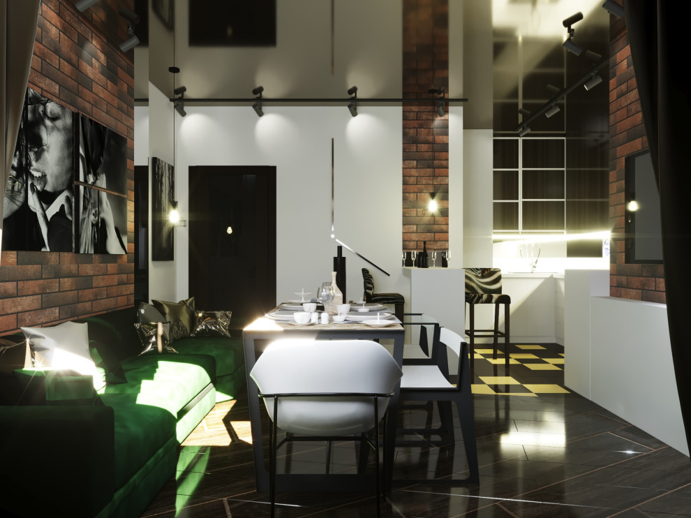 Обложка проекта: Загородный дом 67 м2 (частично)