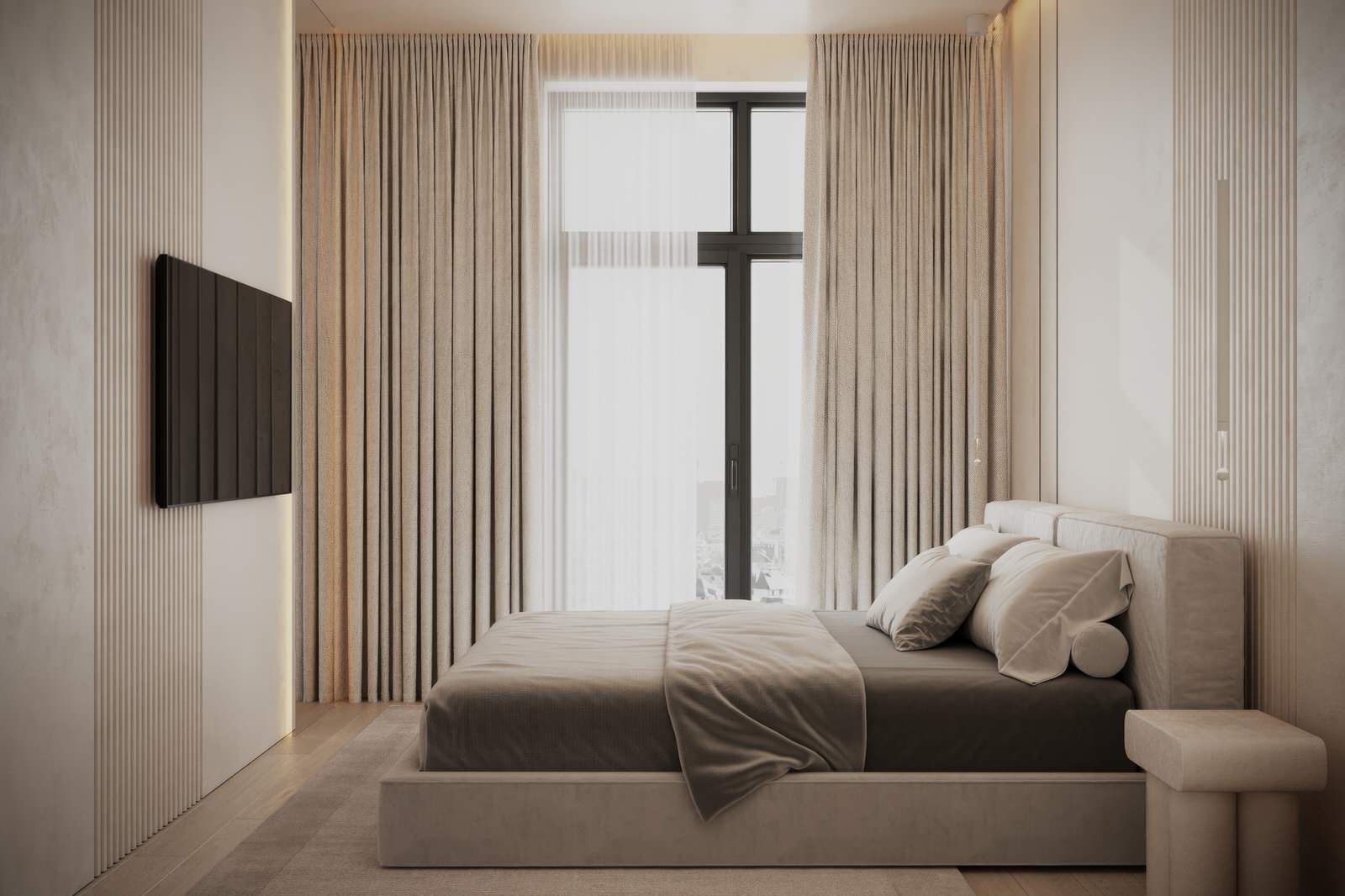 Апартаменты в монохроме