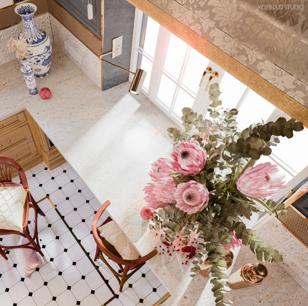 Проект двухкомнатной квартиры (86 м²) в Санкт-Петербурге