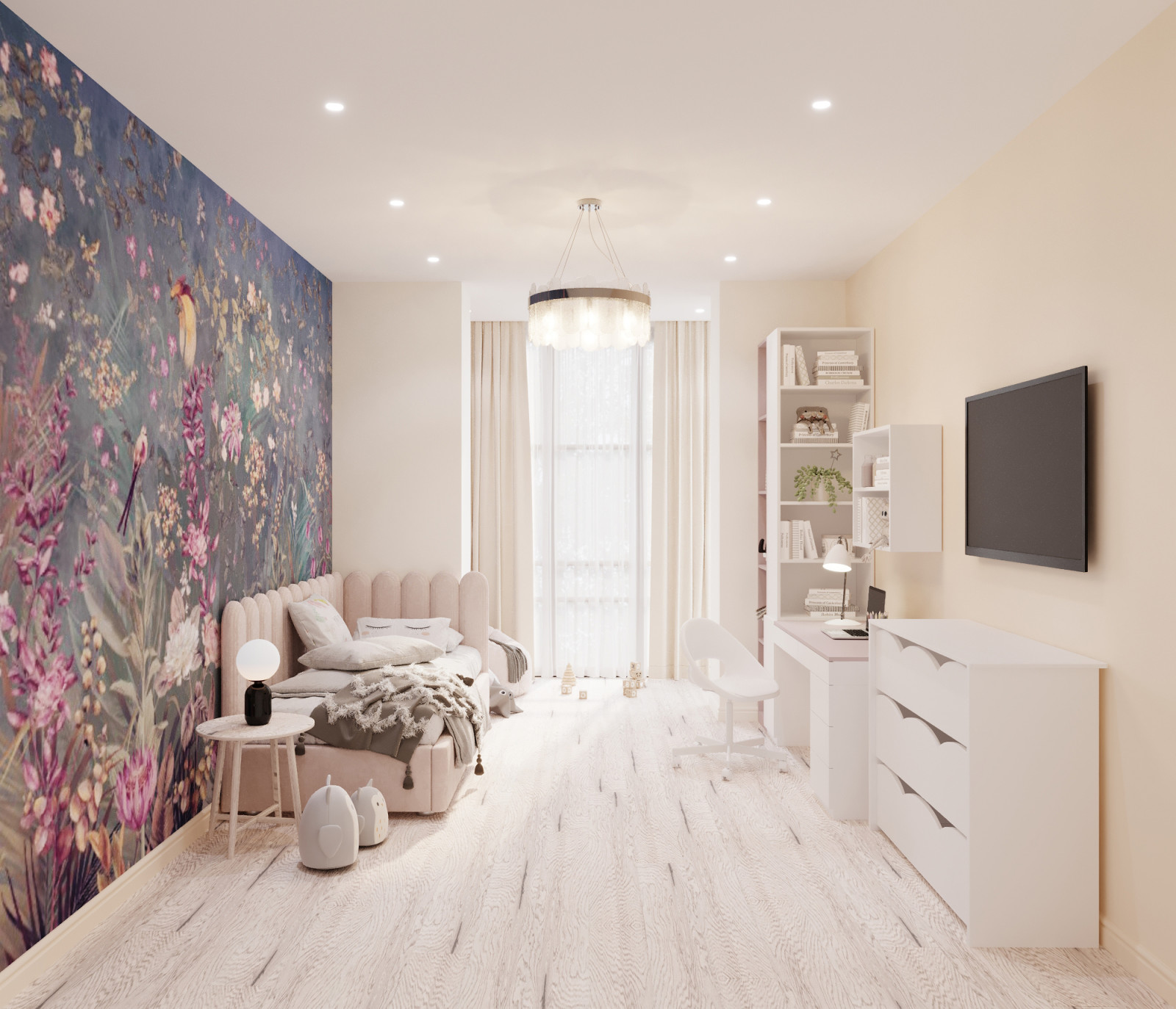 Современный интерьер для молодой семьи