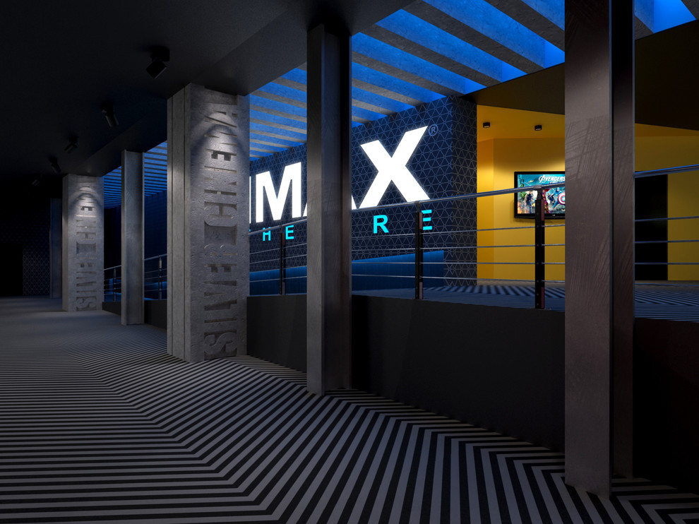 Дизайн-проект интерьера кинотеатра "Silver"