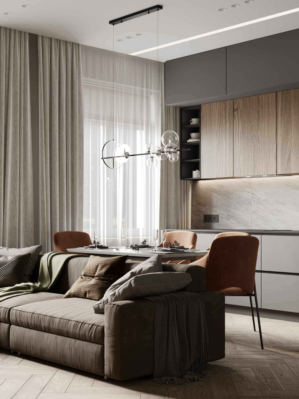 Квартира 87 м² - ЖК Da Vinci Новосибирск