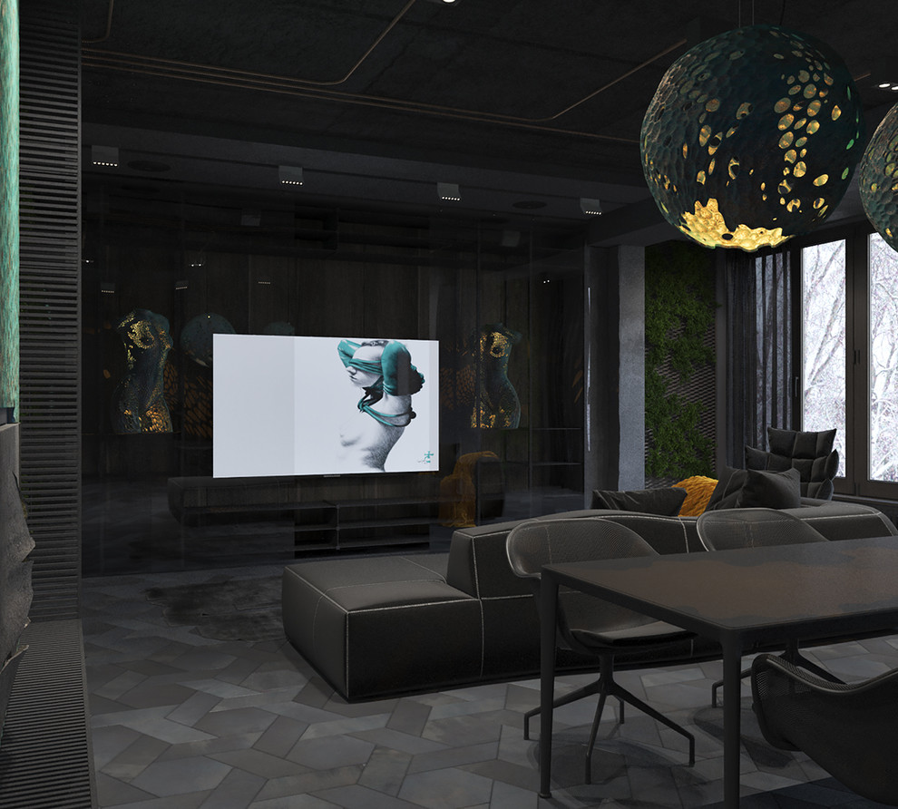 “Marine” A contemporary apartment in Vladivostok: Interior by designer Valery