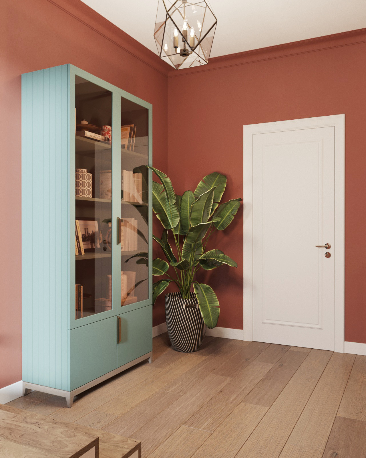 Яркая эклектика для молодой семьи