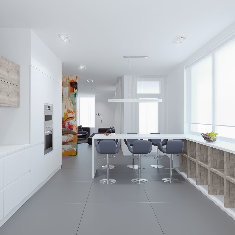 Интерьер загородного дома 209 м.кв