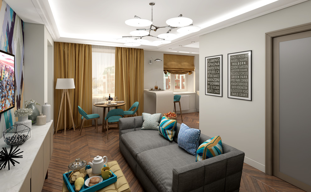 Квартира в стиле 60-70 г.