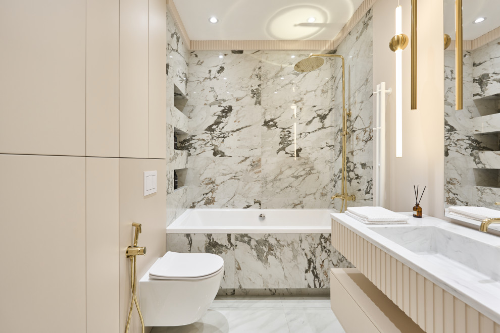 Евро 4к квартира 131 кв.м в ЖК "SKY HOUSE"