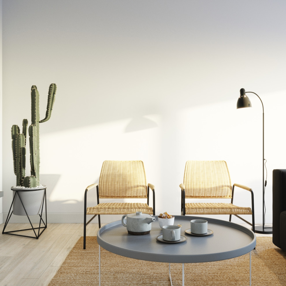 Обложка проекта: Лаконичная квартира в светлых тонах