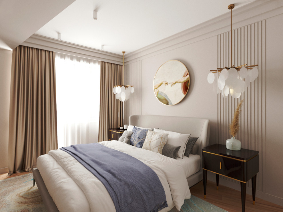 Обложка проекта: Квартира 100 квадратных метров в г.Кисловодске, Проект спальни