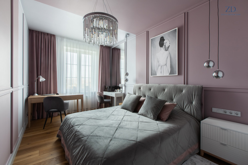 Цвет в интерьере, квартира в Куркино.