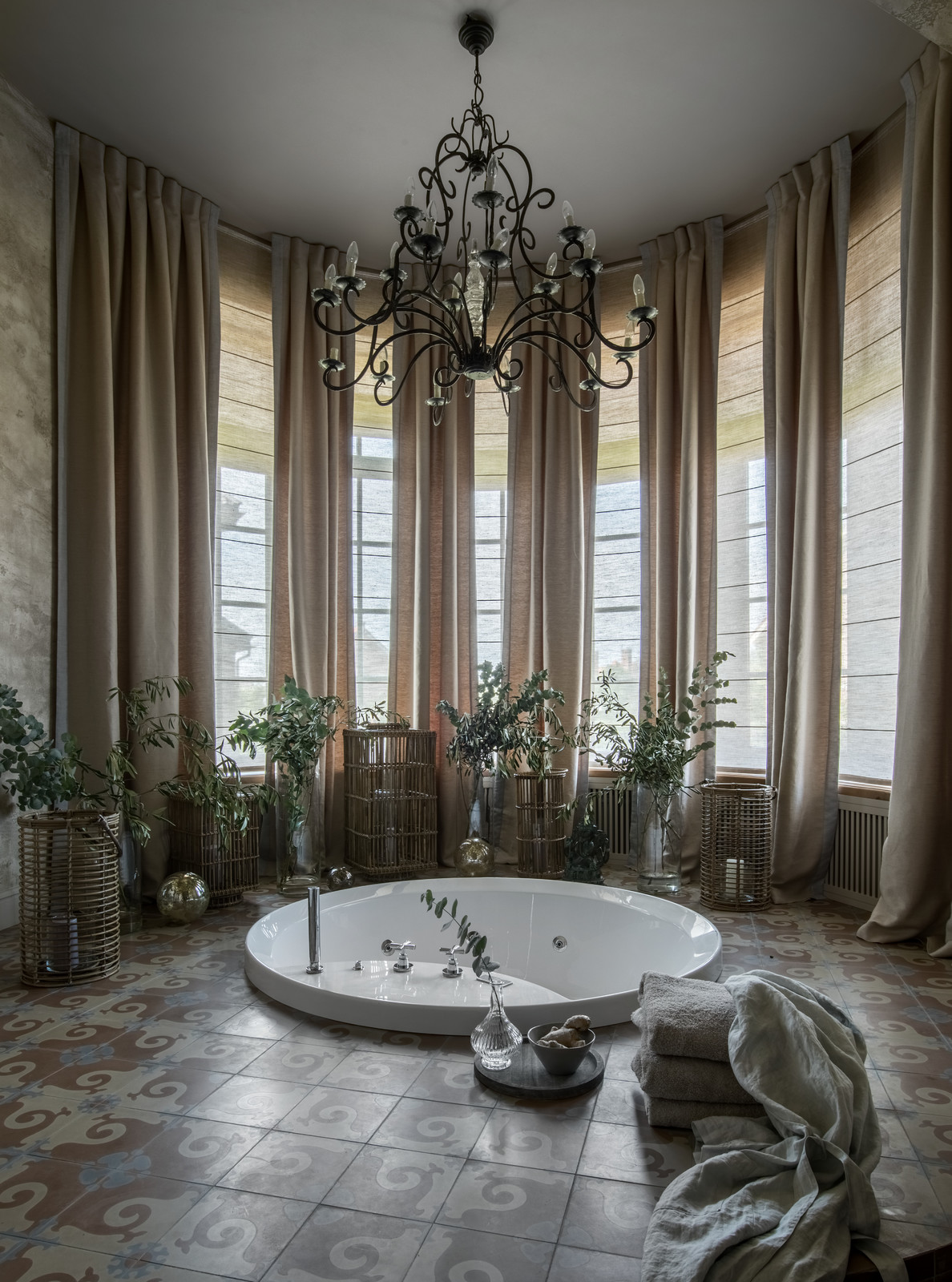 Проект недели: Спа-домик для друзей с  купелью и чайной комнатой