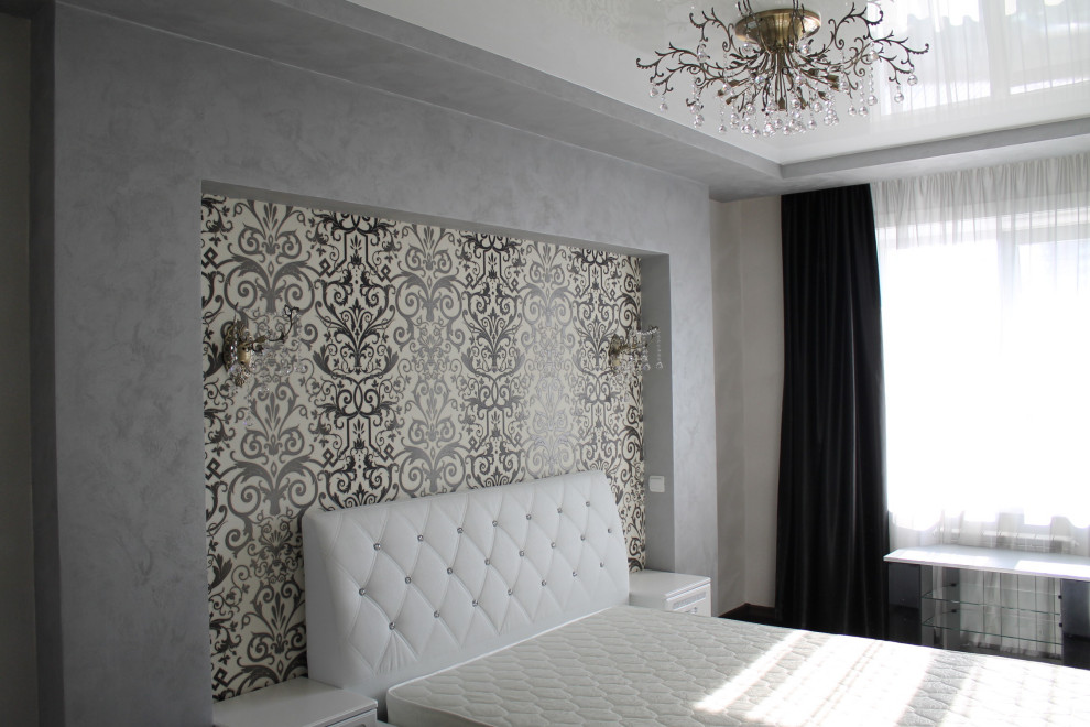 Обложка проекта: спальня в сером