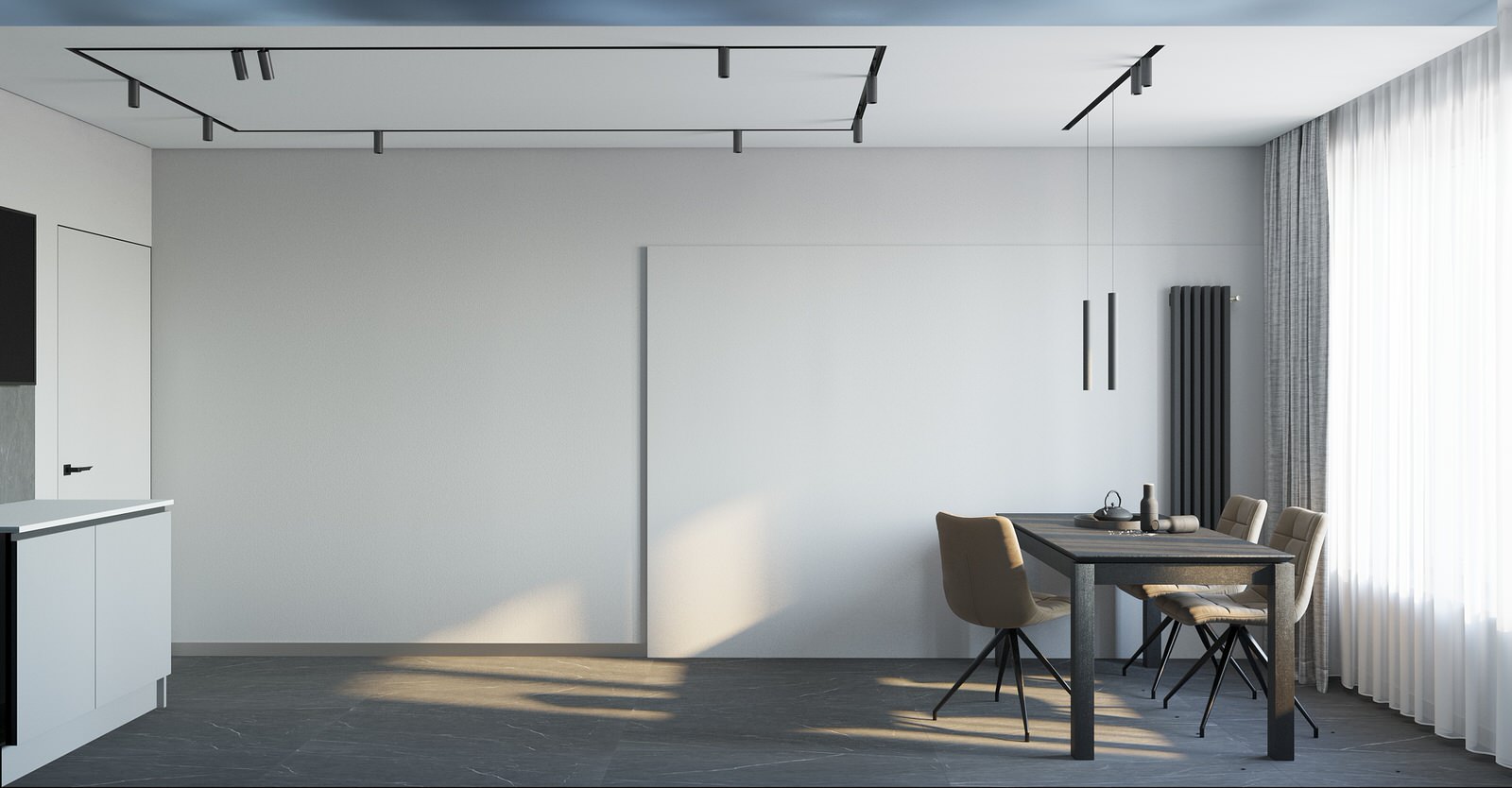 Кухня-гостиная 16 кв.м