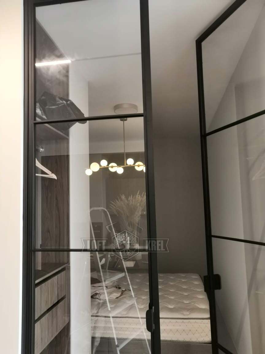 Перегородка для гардеробной комнаты