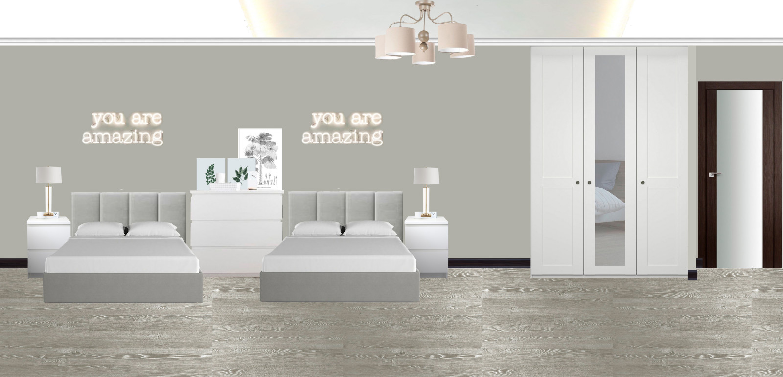 Обложка проекта: Детская для близняшек