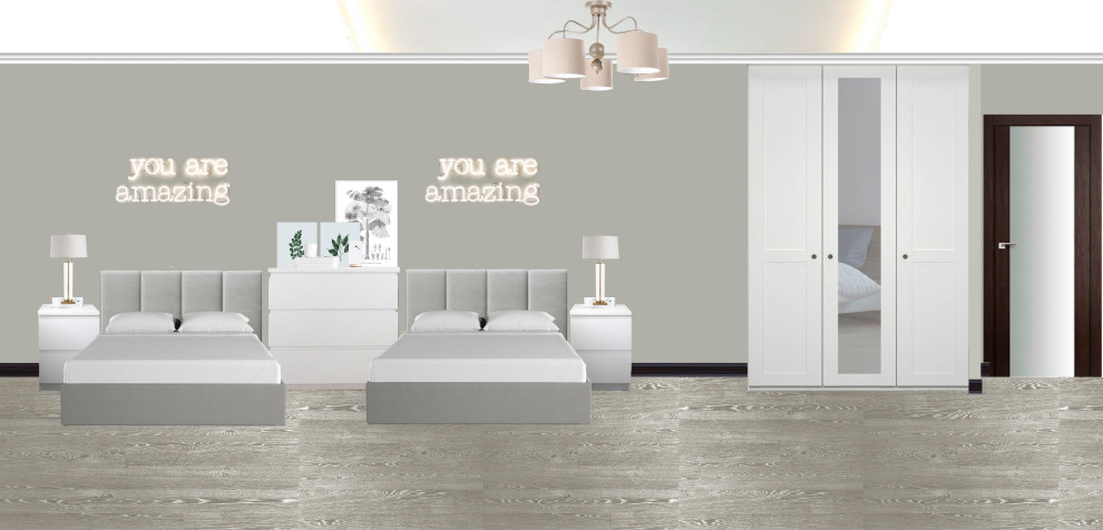 Обложка проекта: Детская для близняшек