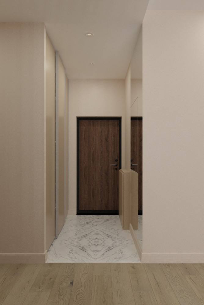 Дизайн и ремонт двухкомнатной квартиры (м. Некрасовка)