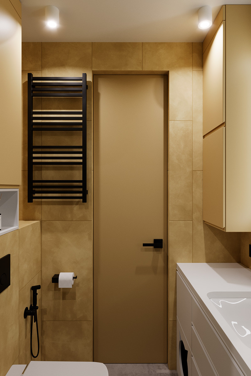 Евро трехкомнатная квартира в современном стиле ЖК Атмосфера