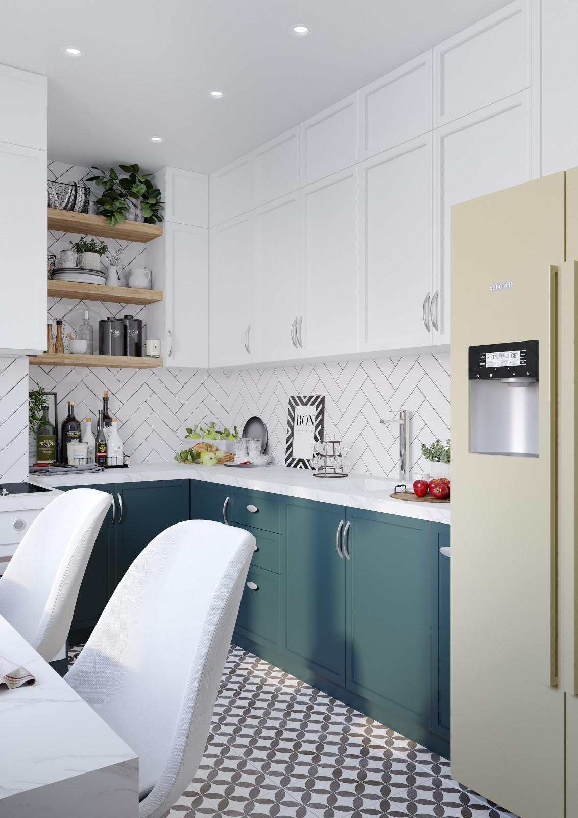 СВЕТЛАЯ КВАРТИРА КРЕАТИВНОЙ ПАРЫ