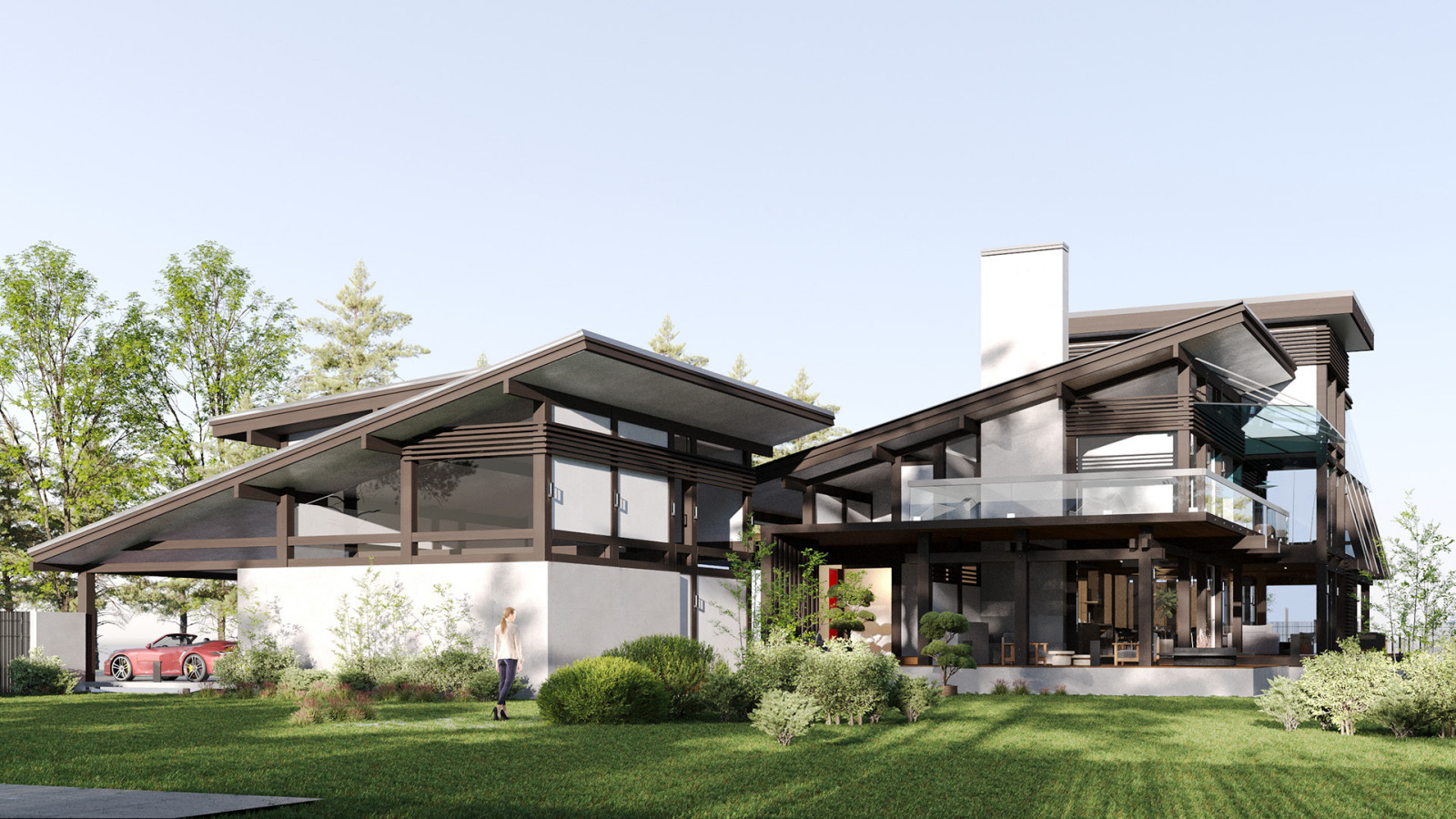 Дом в поселке «Высокий берег» на Истринском водохранилище