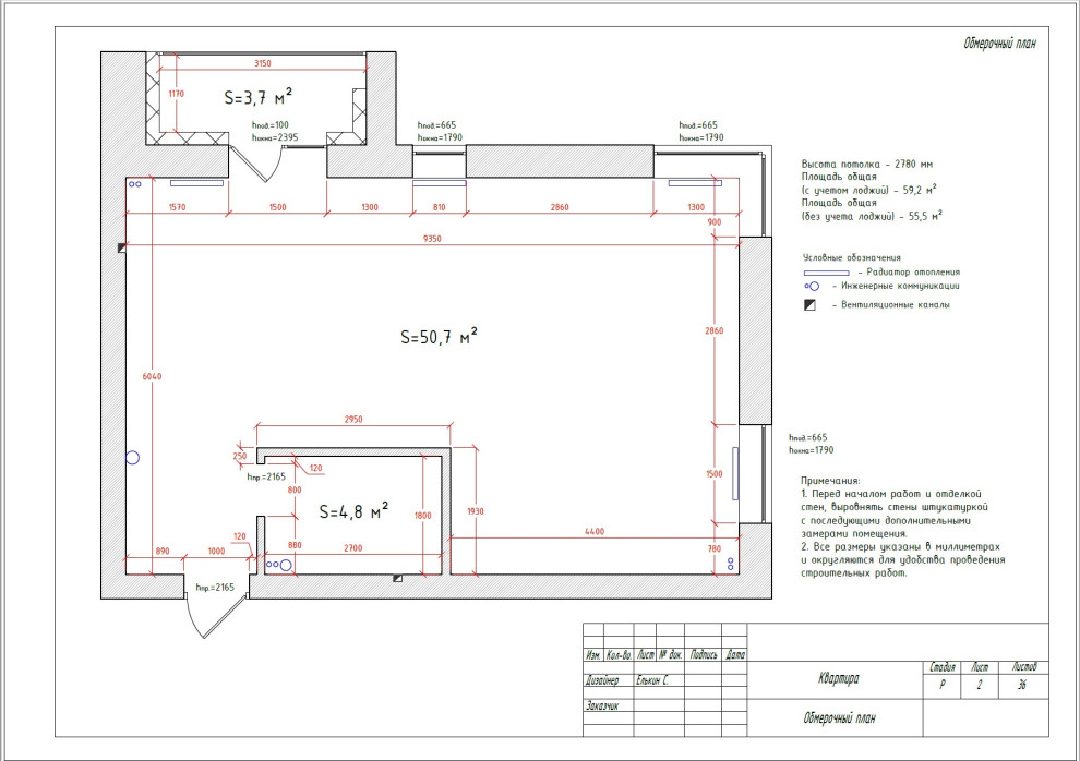 Дизайн квартиры в новостройке