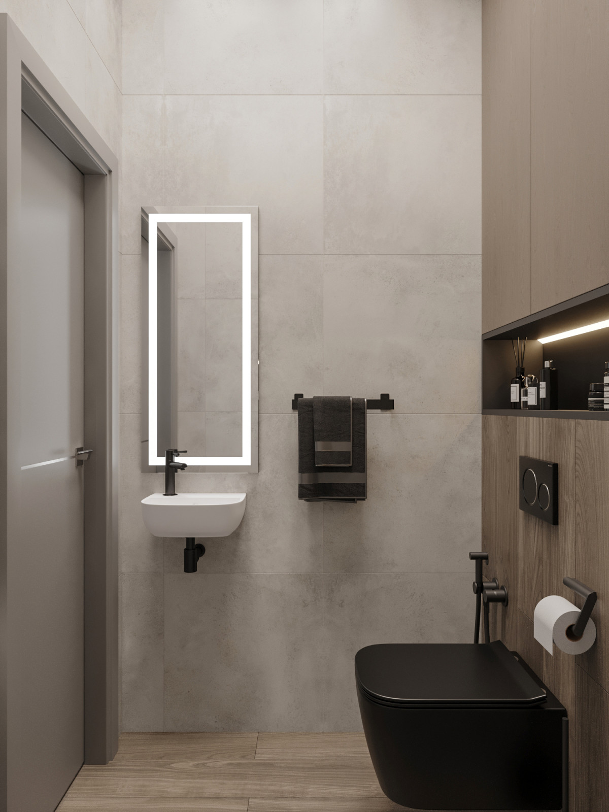 Светлая квартира для семьи из двух человек