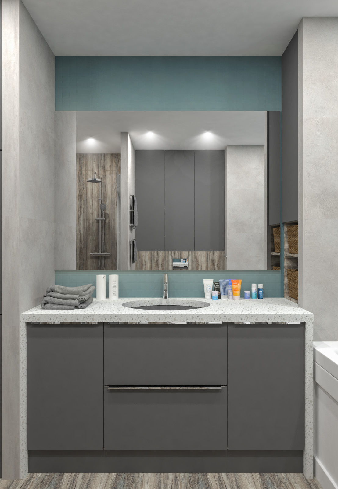 Обложка проекта: Ванная  для друзей.