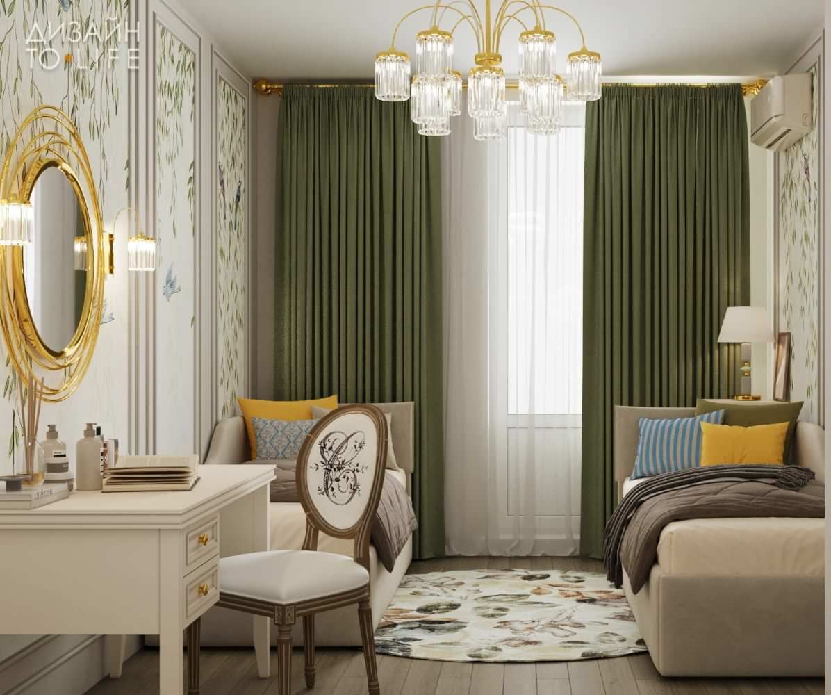 Обложка проекта: Квартира в стиле современного шинуазри