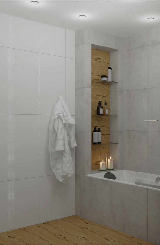 Ванная в КП "Варежки"