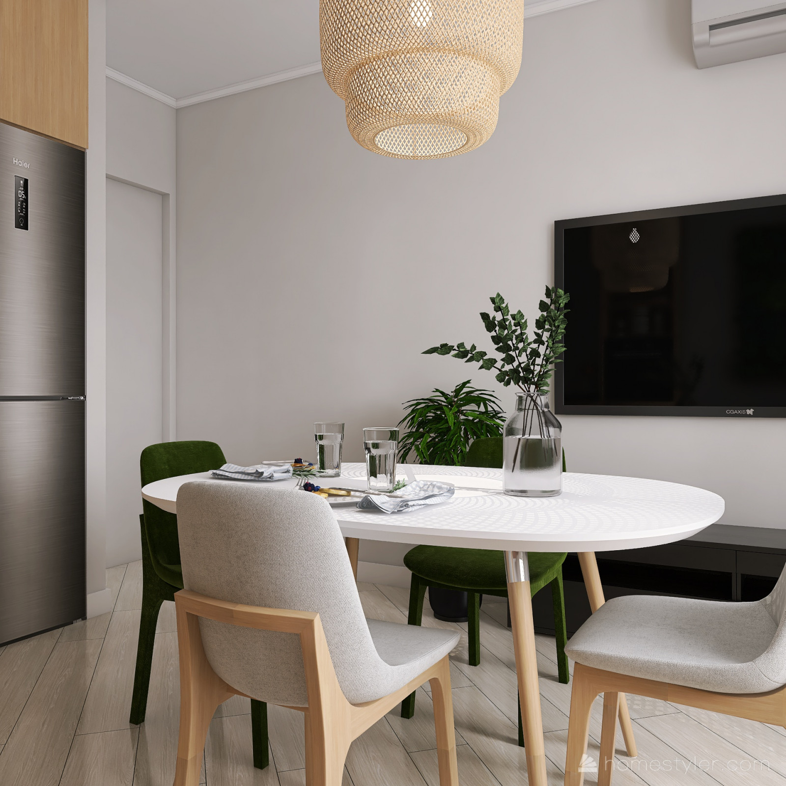 Двухкомнатная квартира