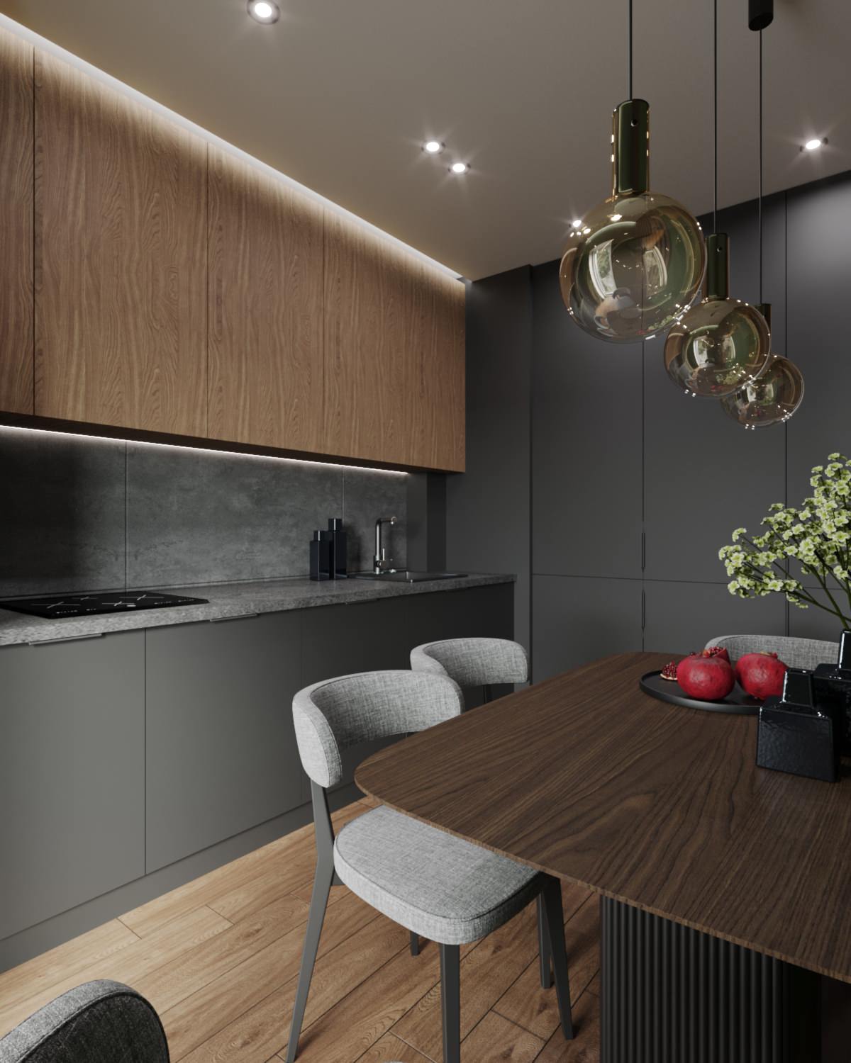 Однокомнатная квартира со сложной планировкой