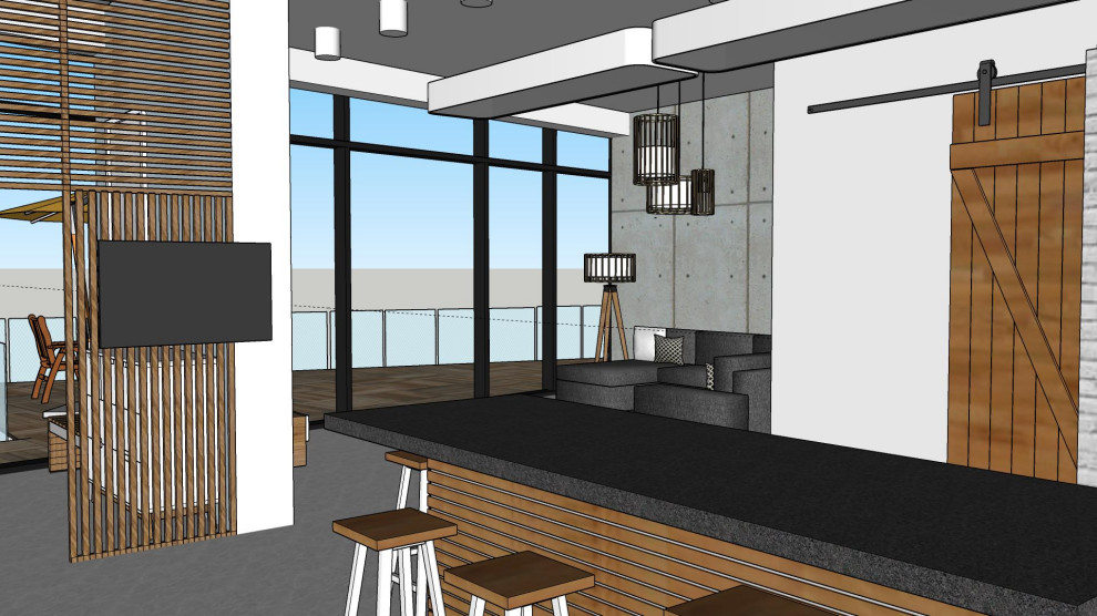 дом с видом на море