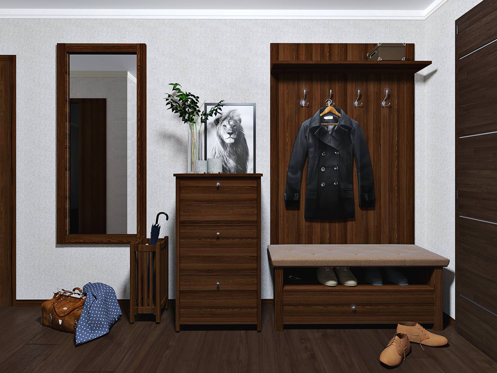 Двухкомнатная квартира для папы и сына