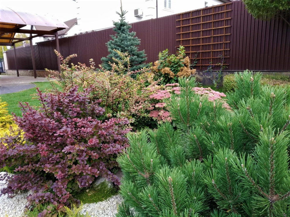 Внутренний дворик таунхауса