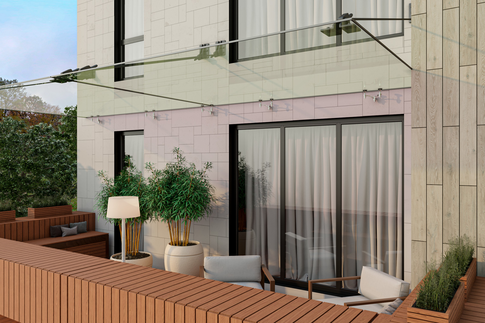 Дизайн-проект ЖК Охта Парк